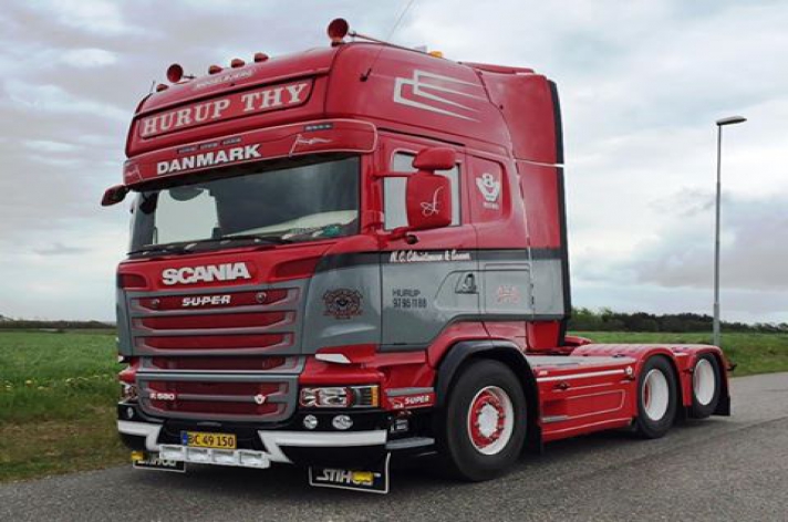 Scania R580 voor N.C. Christensen & Sønners (DK)