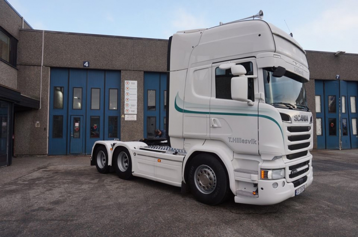 Scania R580 voor T. Hillesvik Transport A/S (NO)