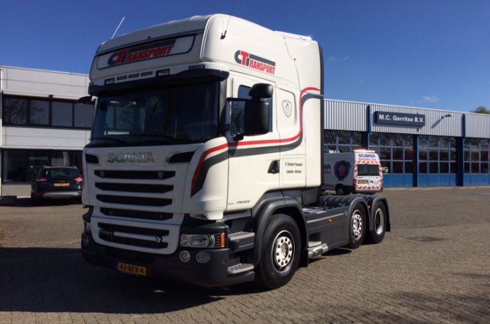 Scania R580 voor Corne Timmer Transport