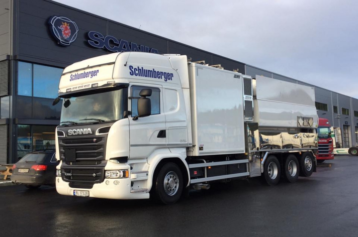 Scania R520 voor Schlumberger (NO)