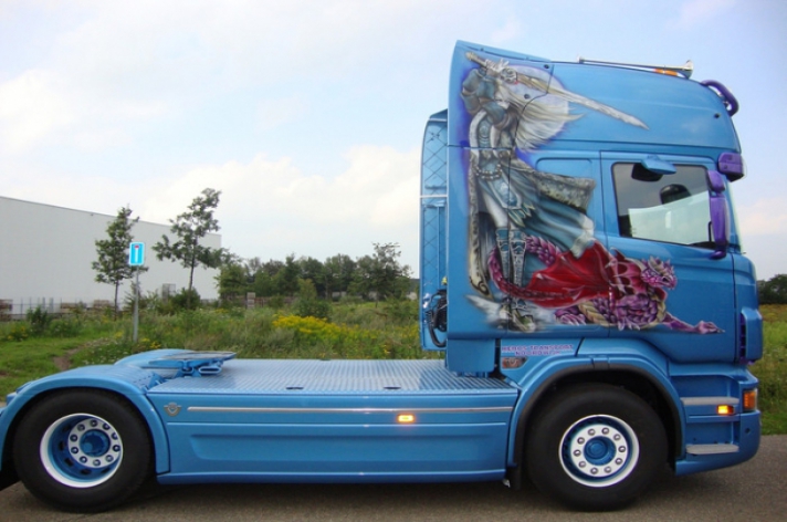 Scania R730 voor Heros Transport