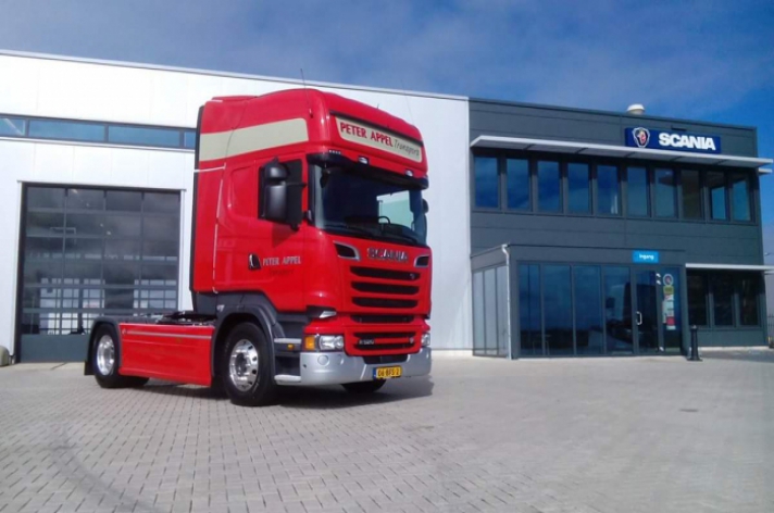 Scania R520 voor Peter Appel Transport