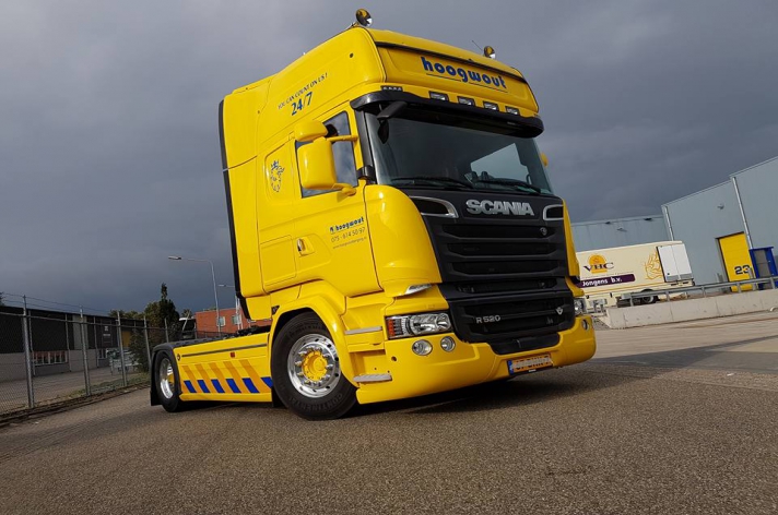 Scania R520 voor Hoogwout Berging