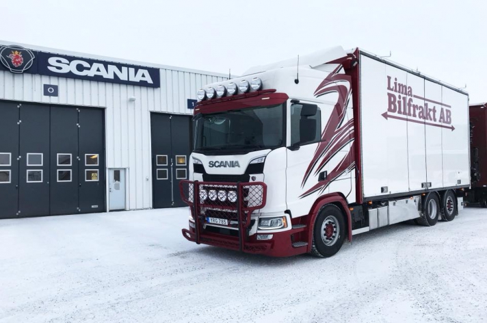 Scania S580 voor Limafrakt AB 