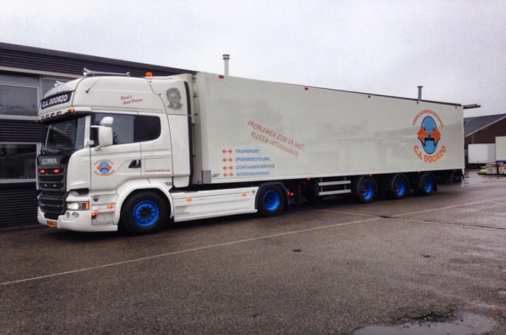 Scania R580 voor G.A. Doorzo