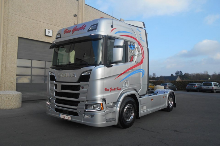 Scania R520 Nextgen voor Van Gucht Kurt Transport bvba