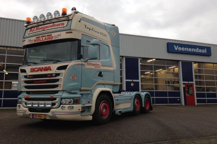 Scania V8 R520 - P.J. Hoogendoorn