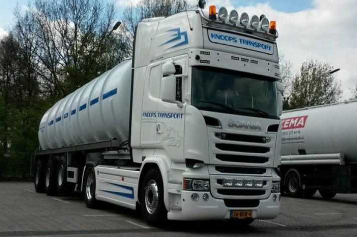 Scania R520 voor Knoops Transport