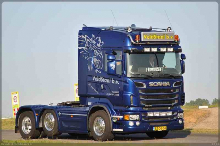 Scania R730 voor Veldstaal B.v.