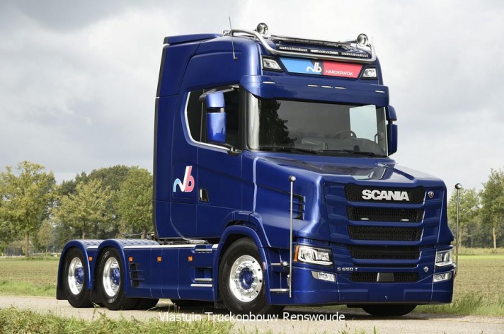 Scania NextGen torpedo voor RVB Materieel Verhuur uit Harderwijk