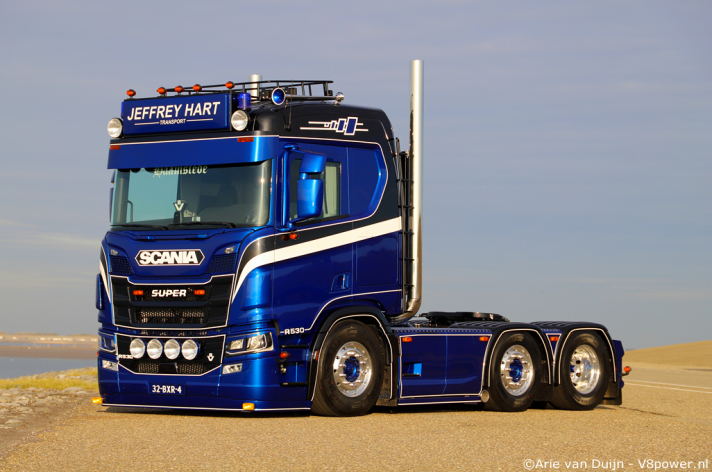 Scania R530 voor Jeffrey Hart