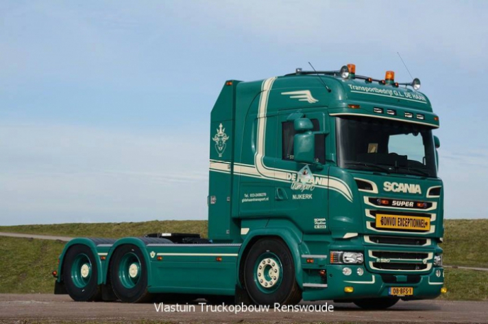 Scania R520 voor G.L. de Haan