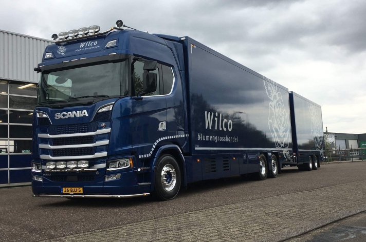 Scania S520 voor Wilco Bloemen