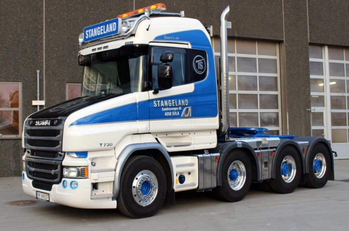 Unieke Scania T730 voor Stangeland Maskin AS (NO)