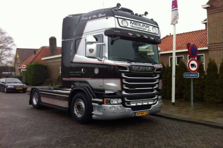 Scania R580 voor Meilink Transport B.V.