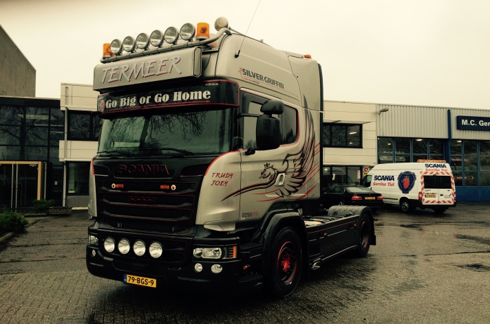 Scania V8 R730 Silver Griffin nr 89/100 - D.M. Termeer