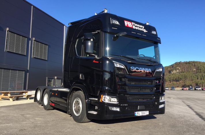 Scania R730 Nextgen voor Finnøy Betong as (NO)