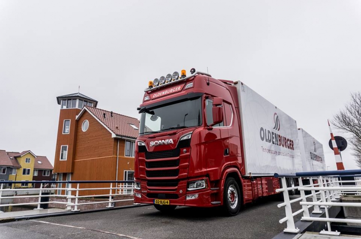 Scania S580 voor Oldenburger Transport