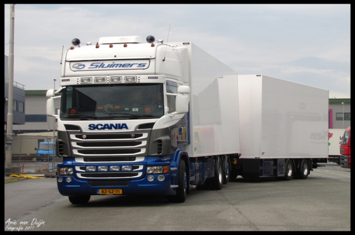Scania R500 voor Sluimers