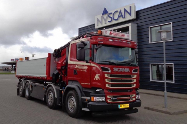 Scania R520 voor Freddy Frederiksen