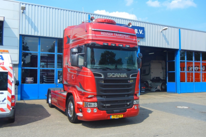 Scania R580 voor Reuser Transport