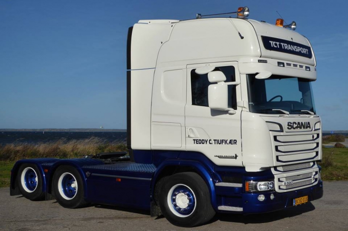 Scania R580 voor TCT Transport (DK)