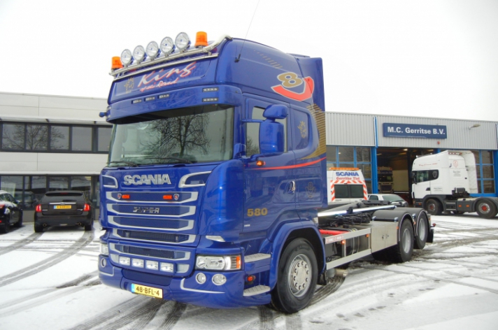 Twee Scania R580'ers voor Multi Continental