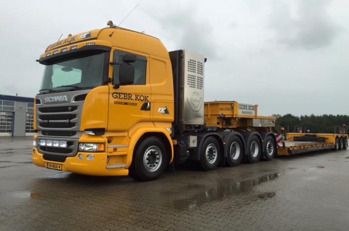 Scania R730 voor Gebr. Kok Bakkeveen