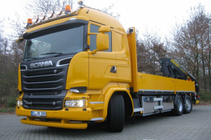 Scania R520 voor Einhaus Anlagen Service