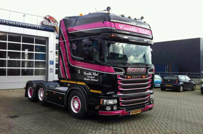 Scania R520 voor Cecille Vlot