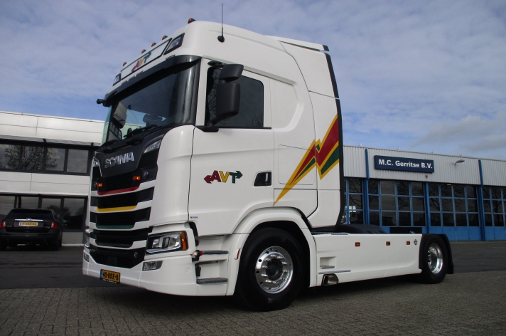 Scania S650 voor Arno Verschoor Transport 