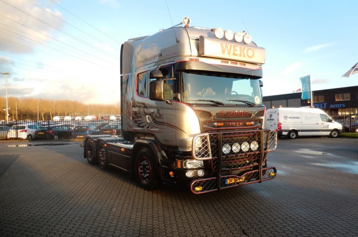 Scania V8 R730 Silver Griffin 041/100 - Weko