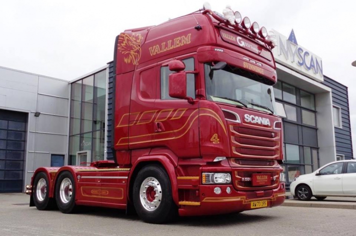 Scania R580 voor Danny Vallem (DK)