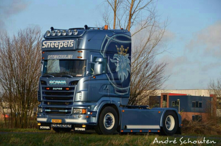 scania R500 voor Sneepels