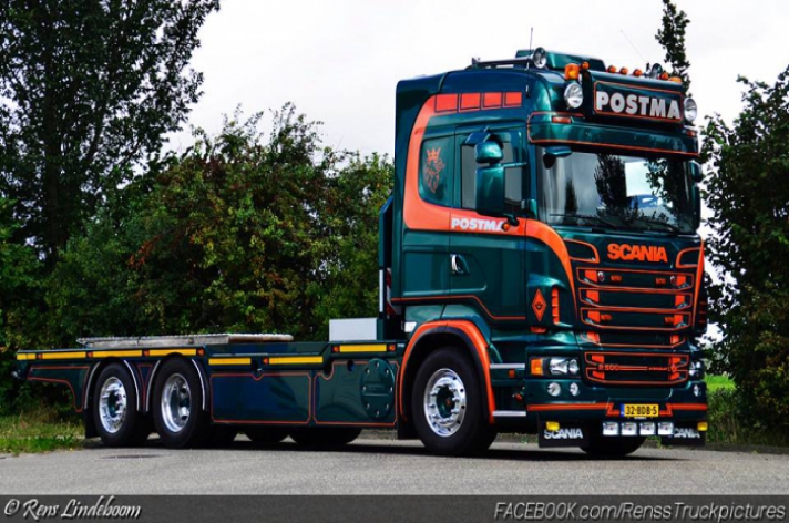 Scania R500 voor Postma Grijpskerk