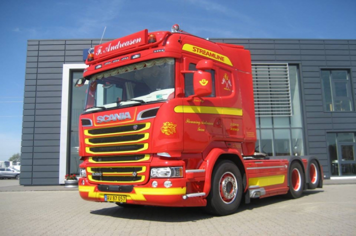 Scania R580 voor F. Andreasen (DK)