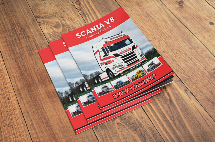 Het Scania V8 Jaarboek Editie 4 is uit!