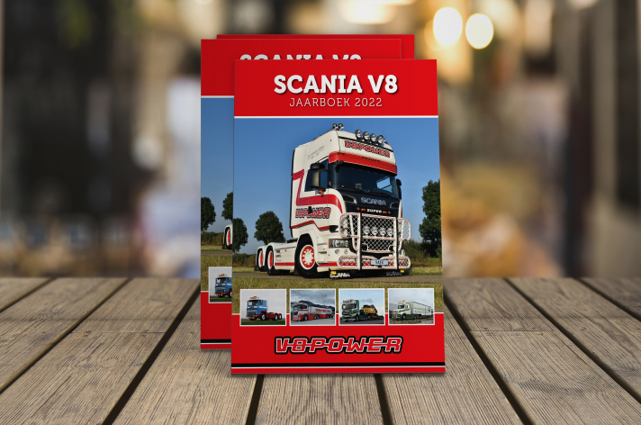 Bestel nu het Scania V8 Jaarboek 2022!