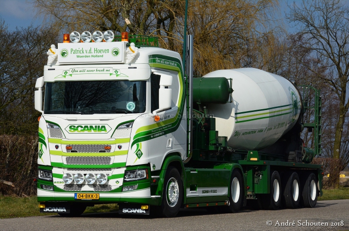 Scania R520 voor Patrick v.d. Hoeven