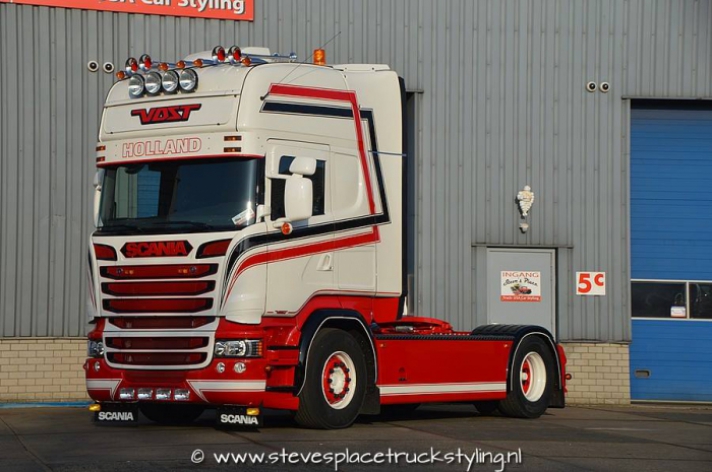 Scania R520 voor Van de Scheur Transport