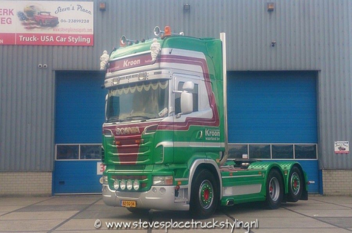 Scania R500 trekker voor Kroon Waarland