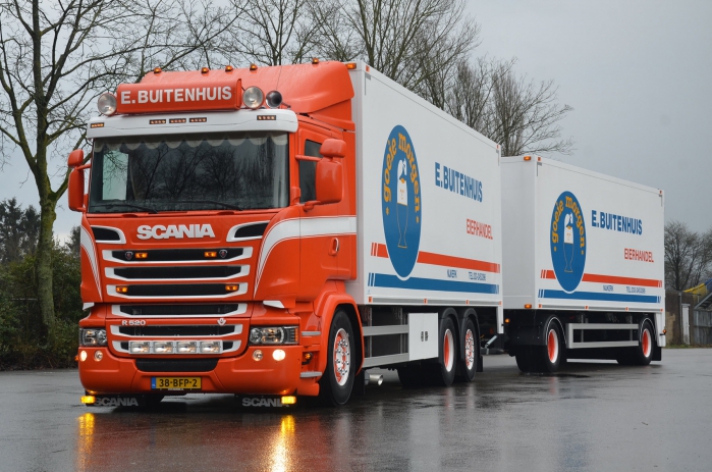 Scania R520 voor E. Buitenhuis