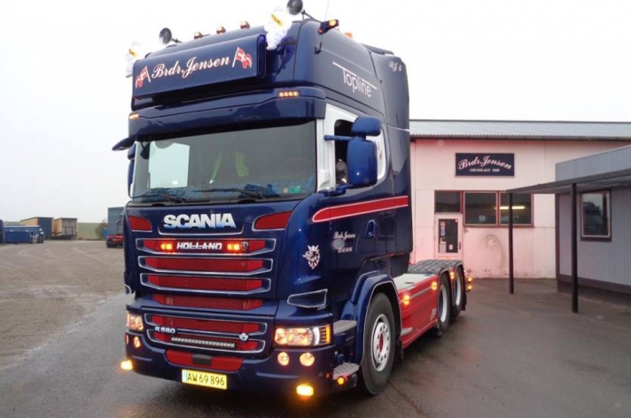 Scania R580 voor Brdr. Jensen