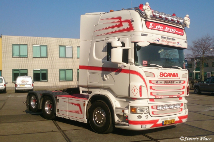 Tweedehands Scania R560 voor R. de Jong Trans