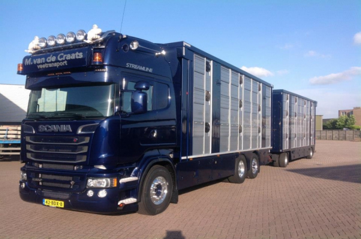 Scania R520 voor M. van de Craats