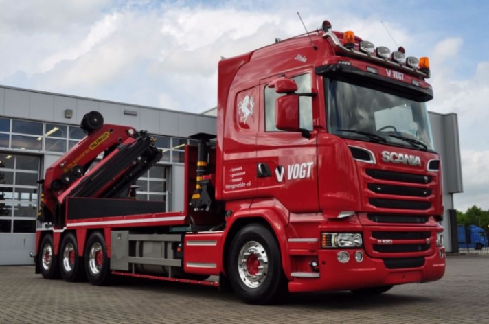 Scania R520 voor Geurs BV Hengevelde