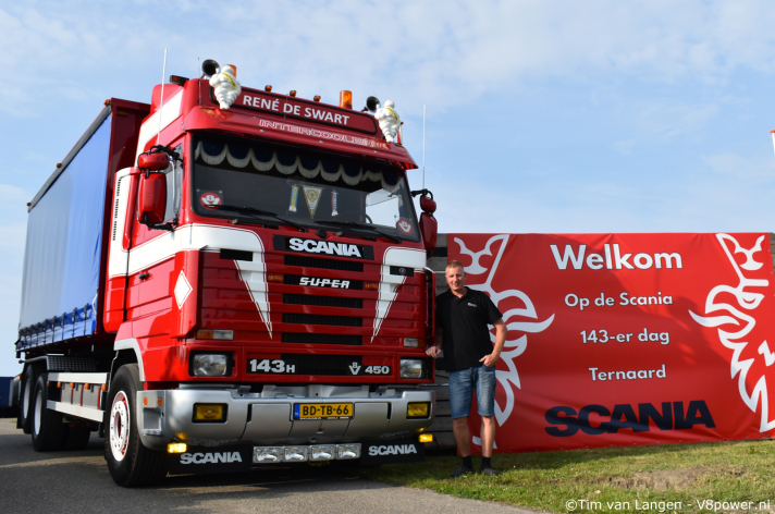 Fotoimpressie Scania 143-er dag Ternaard