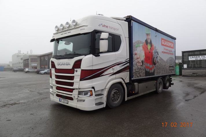 Scania S580 Nextgen voor Utne Transport A/S (NO)