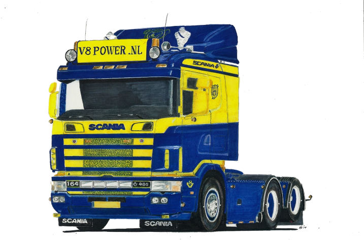 Nieuw schaalmodel nu te reserveren: Scania 4 serie