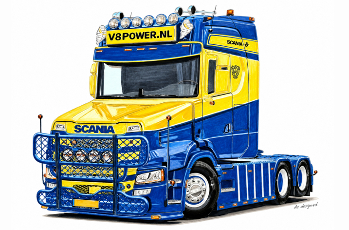Scania ST770 trekker nu te reserveren